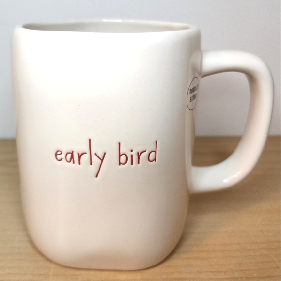 🆕️ Rae Dunn Early Bird Farmline Double Sided Mug - Picture 2 of 2